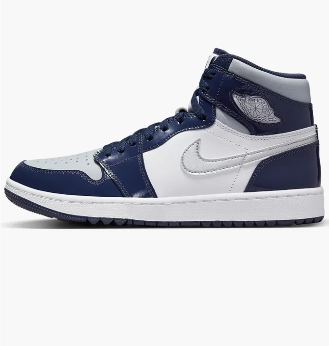 Кроссовки мужские Air Jordan 1 High G Blue/White Dq0660-100