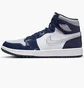 Кроссовки мужские Air Jordan 1 High G Blue/White Dq0660-100