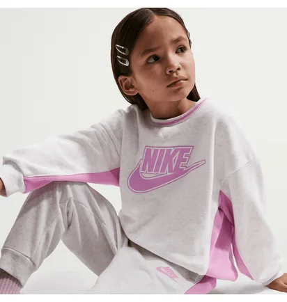 Спортивний костюм дитячий Nike Color Blocked Crew Grey 36N697-X58