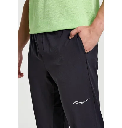 Штаны мужские Saucony Boston Woven Pant Black SAM800348-BK