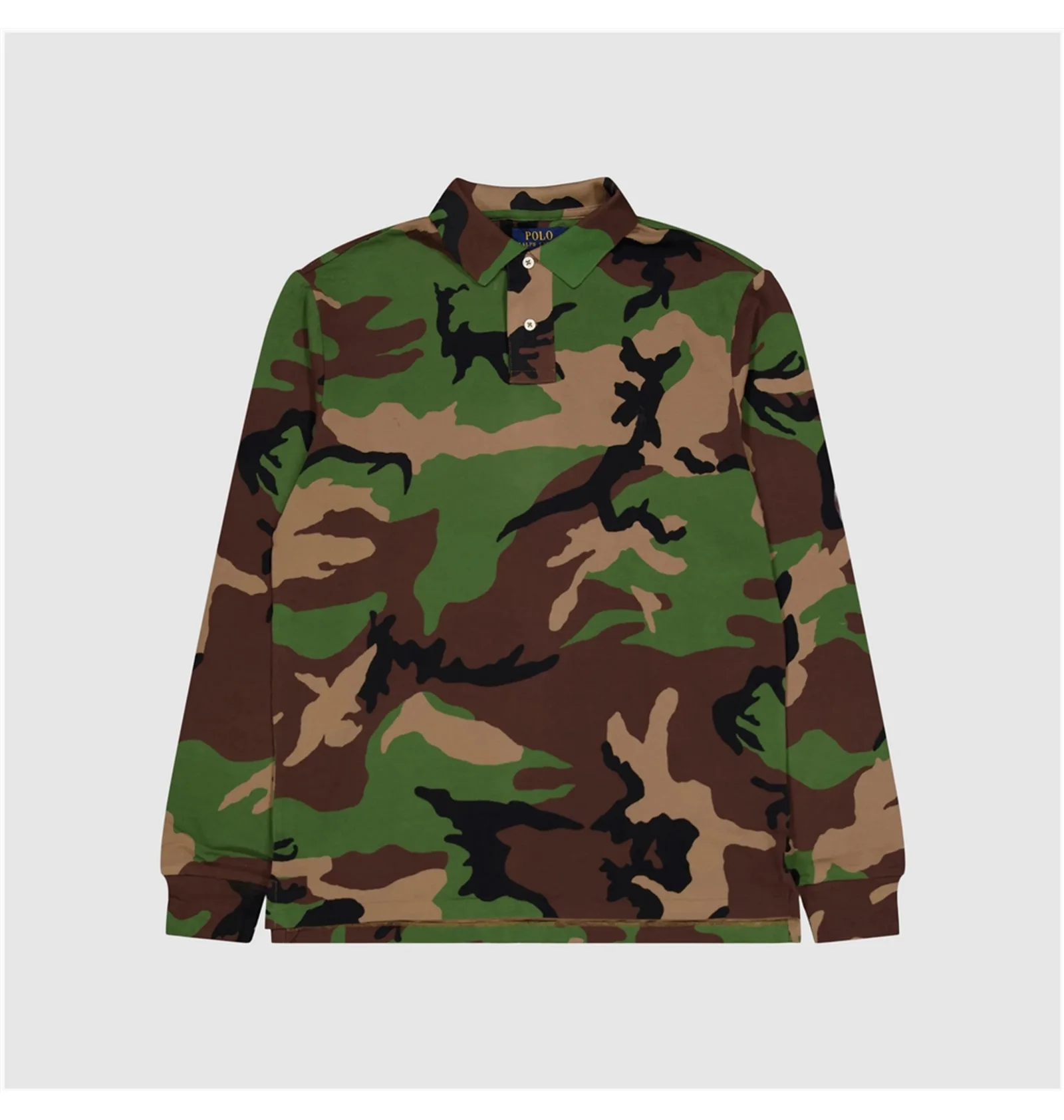 ᐉ Кофта чоловіча Polo Ralph Lauren Custom Slim Fit Camo Mesh Polo