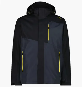 Куртка мужская CMP Jacket Zip Hood Detachable Inn Black/Grey 31Z1587D-04UU