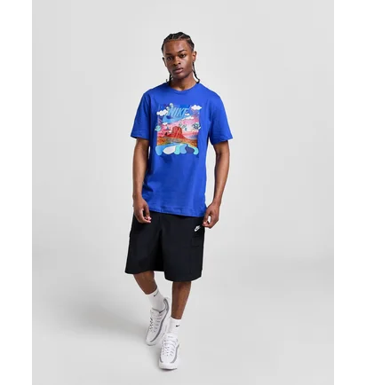 Футболка чоловіча Nike Air Space T-Shirt Blue HJ5468-480
