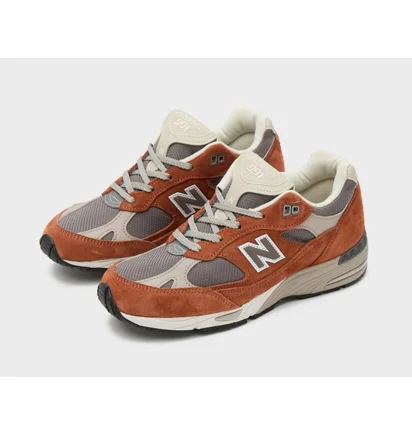 Кросівки жіночі New Balance 991 Made In Uk Brown/Grey W991PTY