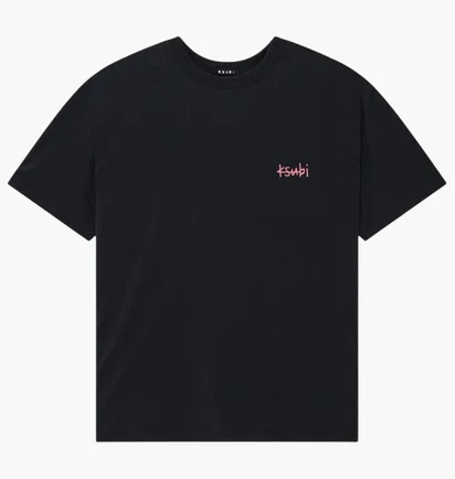 Футболка мужская Ksubi All Day Biggie Ss Tee Bred Black MFA25TE005-BLK
