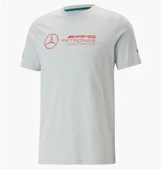 Футболка мужская Puma Mercedes-Amg Petronas Motorsport Logo Tee White 538482-02