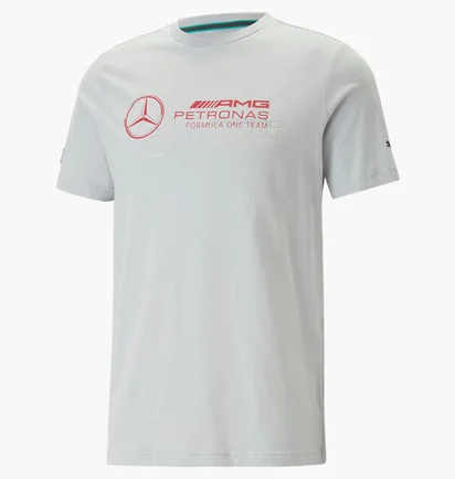 Футболка чоловіча Puma Mercedes-Amg Petronas Motorsport Logo Tee White 538482-02
