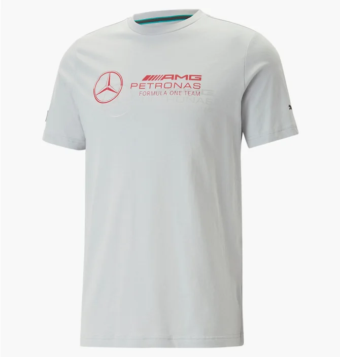 Футболка чоловіча Puma Mercedes-Amg Petronas Motorsport Logo Tee White 538482-02