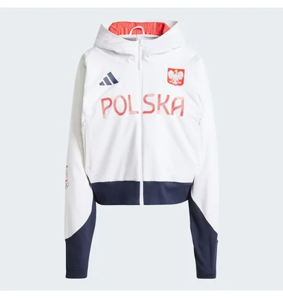Куртка женская Adidas Poland Z.N.E. Podium Full-Zip White JF6671
