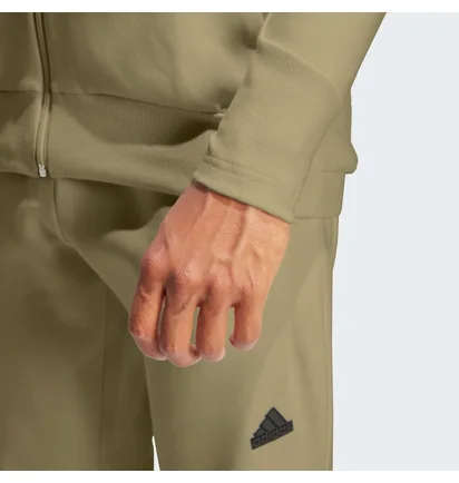 Худи мужское Adidas Z.N.E. Premium Full-Zip Hooded Track Jacket Olive IN5090