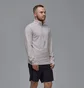 Кофта чоловіча Saucony Triumph 3D 1/2 Zip Beige SAM800357-OTH