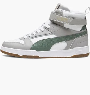 Кроссовки мужские Puma Rbd Game High Top Sneakers Grey/White 385839-17