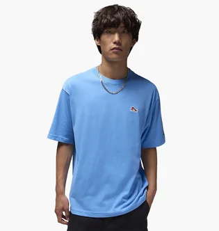 Футболка мужская Air Jordan Brand Snkr Ptch Ss Crew Light Blue FN5982-469