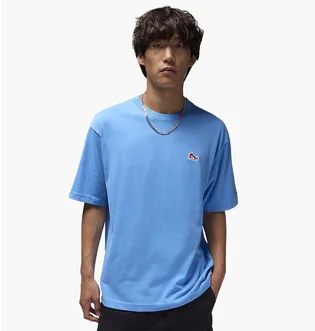 Футболка мужская Air Jordan Brand Snkr Ptch Ss Crew Light Blue FN5982-469