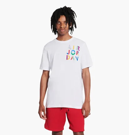 Футболка мужская Air Jordan Mj Vintage Gfx Short Sleeve Crew Tee White Dm3078-100