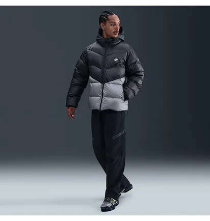 Пуховик чоловічий Nike Nk Windrunner Stmnt Dwn Jkt Grey HQ7790-061