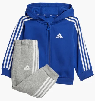 Спортивний костюм дитячий Adidas Essentials Full-Zip Sportswear Blue/Grey IB4763