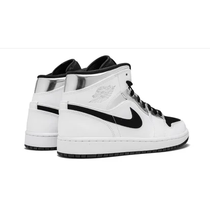 Кроссовки унисекс Air Jordan 1 Mid White 554724-121