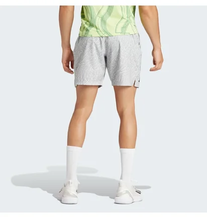 Шорти чоловічі Adidas Tennis Heat.Rdy Pro Printed Ergo 7-Inch Grey IP1935
