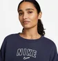 Свитшот женский Nike Sportswear Phoenix Fleece Violet FN5155-451