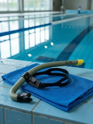 Дихальна трубка Arena Swim Snorkel Pro Iii Olive 004826-130