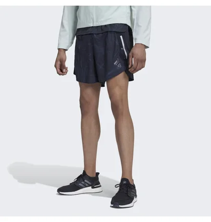Шорти чоловічі Adidas Designed For Running For The Oceans Shorts Black/Blue Hm1213