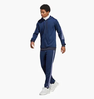 Спортивный костюм мужской Adidas 3-Stripes Tracksuit Blue Ic6769