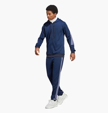 Спортивный костюм мужской Adidas 3-Stripes Tracksuit Blue Ic6769