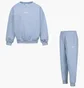 Спортивний костюм дитячий Nike Essential Fleece Crew Light Blue 86M188-BG6