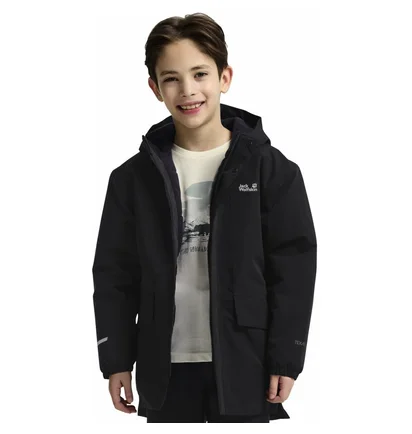 Куртка детская JACK WOLFSKIN Canvey Black A65314-6000