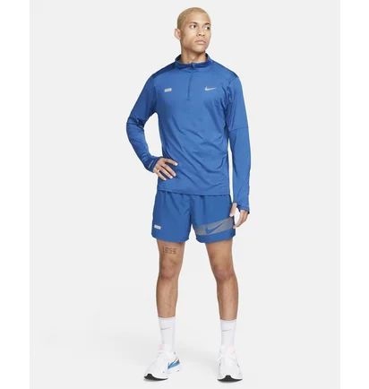 Кофта чоловіча Nike Element Flash Dri-Fit 1/2-Zip Running Top Blue FB8556-476