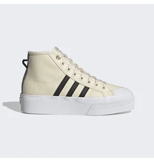 Кеды женские Adidas Nizza Platform Mid W Beige H00641