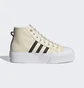 Кеди жіночі Adidas Nizza Platform Mid W Beige H00641