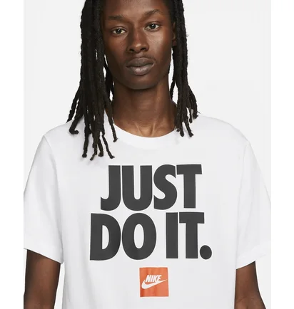 Футболка чоловіча Nike Just Do It Tee White Dz2989-100