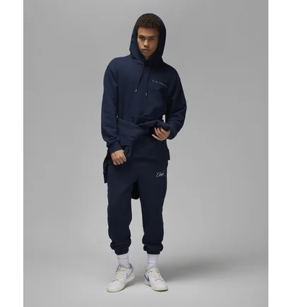 Худи мужское Air Jordan Fleece Hoodie X Union La Blue DV7334-419