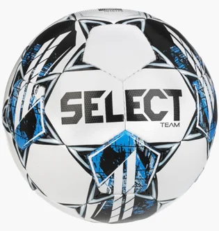 Футбольний м'яч Select Team Fifa V23 White/Blue 086556-987