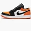 Кросівки чоловічі Air Jordan 1 Low Black/Orange 553558-128