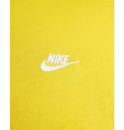 Футболка мужская Nike T-Shirt Sportswear Club Yellow AR4997-718