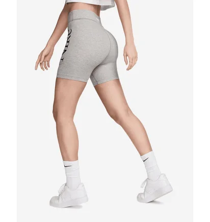 Шорты женские Nike Sportswear Classic High-Waisted Grey FN3637-019