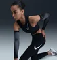 Лосины женские Nike Fast Dri-Fit Mr 7/8 Tgt Sw Black HV8555-010