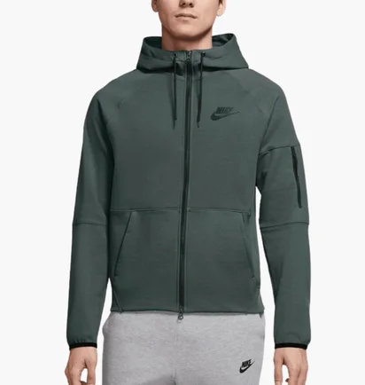 Толстовка чоловіча Nike Fleece Olive DD5284-338