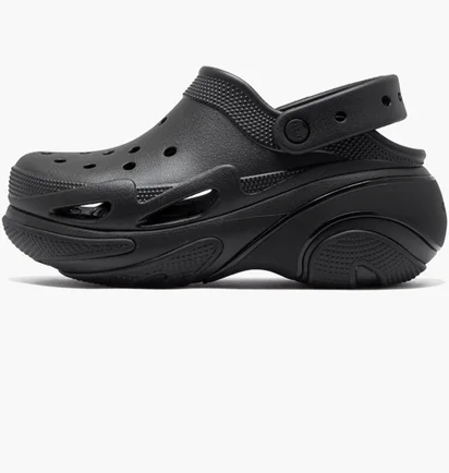 Тапочки унисекс CROCS Bubble Crush Clog Black 210061-0WC