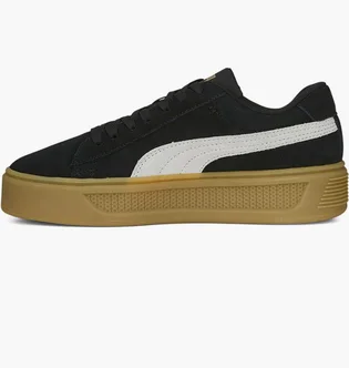 Кросівки жіночі Puma Smash V3 Suede Platform Sneakers Black 391942-02