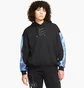 Худі жіноче Nike W Nsw Flc Gx Hoodie Opal Black/Blue DD5133-010