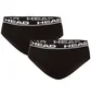 Труси чоловічі HEAD Boxer Brief Black (2 шт) 100001753-002