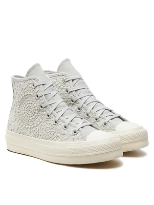 Кеды женские Converse Chuck Taylor All Star Lift Platform High Grey A07538C