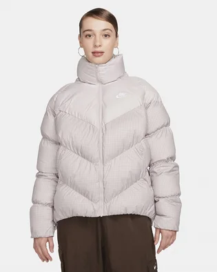 Пуховик жіночий Nike Sportswear Windpuffer Therma-Fit Loose Puffer Jacket White FB8788-019