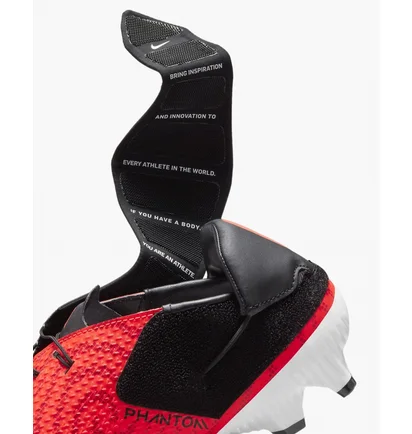 Бутсы унисекс Nike Phantom Gt2 Academy Flyease Easy On/Off Multi-Ground Soccer Cleats Red/Black DH9638-600