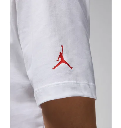 Футболка мужская Air Jordan M J Flt Ess Pool Ss Crew White FN6006-100