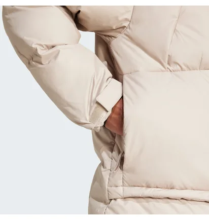 Парка чоловіча Adidas Big Baffle Down Coat Beige IX8855